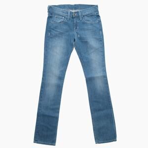 New Ksubi Medium Wash Low Rise Straight Leg Jeans Size 26
